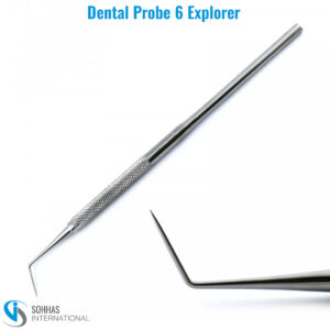 Dental Explorer Probe 6 used for detailed dental examination