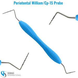 Periodontal Williams-CP-15 Probe – Silicone Handle