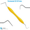 Periodontal 23/15 Probe – Silicone Handle (Yellow)