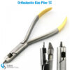 Titanium coated Kim Plier for precise orthodontic wire bending and adjustments