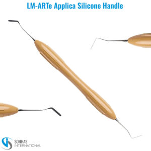 LM-ARTE Applica composite instrument with ergonomic silicone handle for precise composite placement