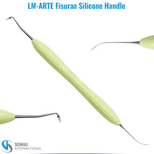 LM-ARTE Fissura composite instrument with ergonomic silicone handle for precise occlusal anatomy sculpting