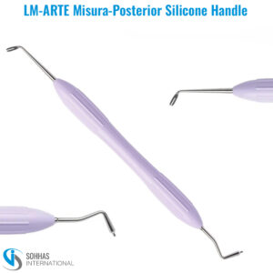 LM-ARTE Misura-Posterior composite instrument with ergonomic silicone handle for accurate posterior composite layer measurement