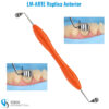 LM-ARTE Replica Anterior composite instrument with ergonomic silicone handle for replicating natural anterior tooth anatomy