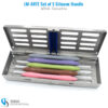 LM-ARTE composite filling instruments set of 5 with sterilization cassette for aesthetic restorations