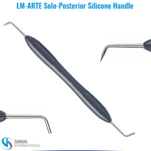 LM-ARTE Solo-Posterior composite instrument with ergonomic silicone handle for detailed posterior composite restorations