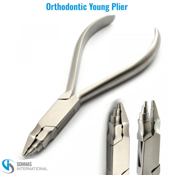 Young Plier for accurate bending and adjustment of orthodontic wires